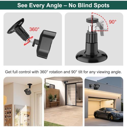 3 Pack Blink Outdoor 2K Mount, Cable Management Blink Sync Module Mount