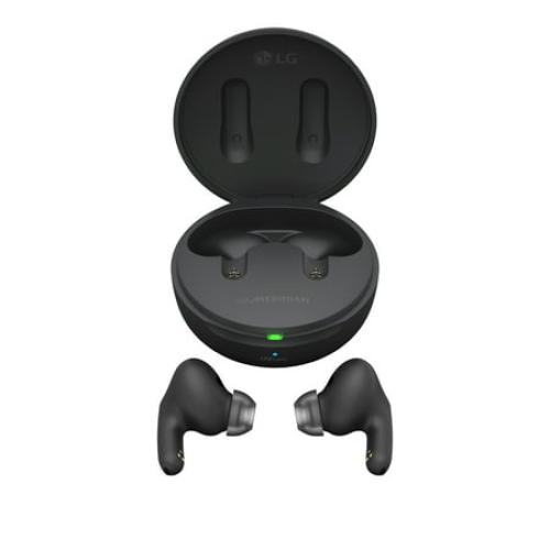LG TONE Free FP9 Plug and Wireless True Wireless Bluetooth UVnano Earbuds, Black