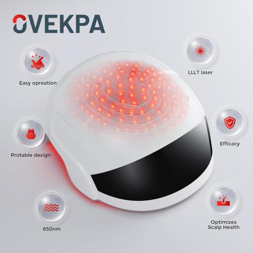 Hair Growth Device Red Light Therapy for Hair Growth Laser Cap FDA Cleared Laser Therapy Device - Promotes Hair Regrowth Alopecia Treatment for Men & Women