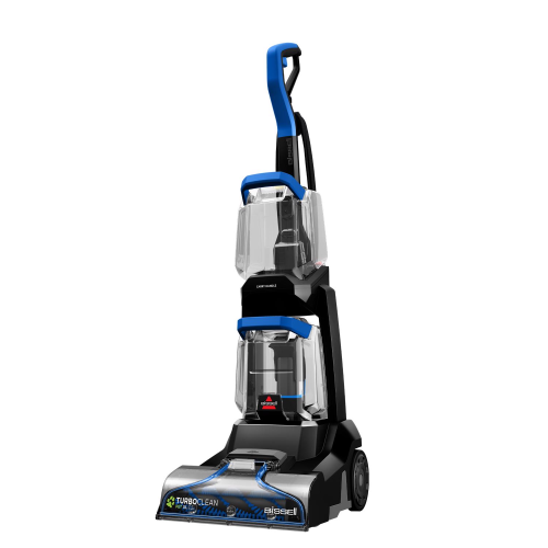 Bissell TurboClean Bagless Carpet Cleaner 6 amps Standard Black ‼️has dust and stains ‼️