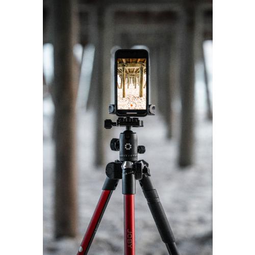 Color red JOBY - RangePod Tripod for Camera and Vlogging - Red
