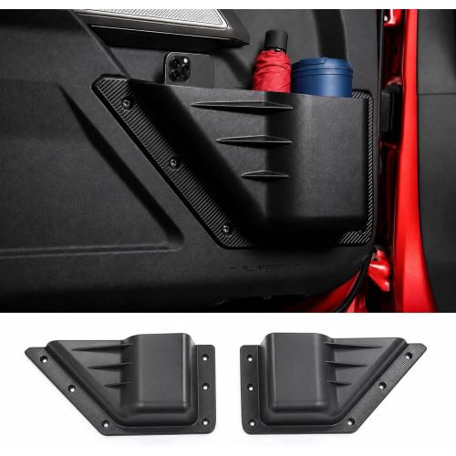 Mabett Front Door Pockets Storage Set for 2021-2026 Ford Bronco Accessories