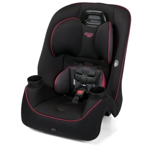 Cosco Kids Easy Elite Slim All-in-One Convertible Car Seat, Framboise