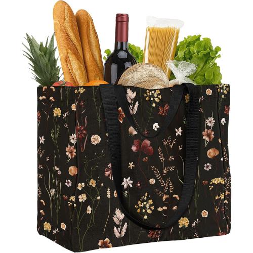 Miss Adola Extra Large Canvas Grocery Tote Bag