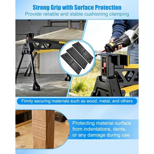 Rubber Replacement Pads Compatible with Rockwell Jawhorse