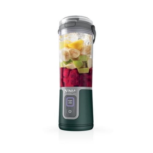Ninja Blast 16-Oz Portable Personal Blender, Leak Proof Lid & Easy Sip Spout, Smoothie Blender, BC100GN Racing Green