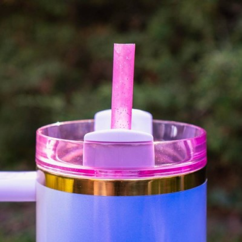 CharCharms 40oz Water Bottle Straws Wicked Glinda