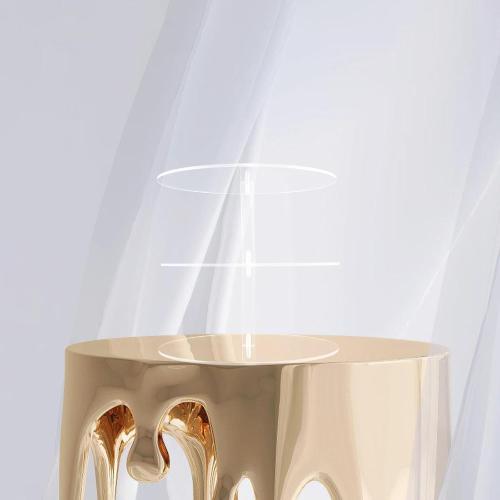 Crown Rack: 3-Tier Tiara Display Headband Rack - Clear Acrylic Crown Jewelry Stand Multi-Functional Display Shelf For Necklace Bracelet Wedding Party Retail Exhibitions