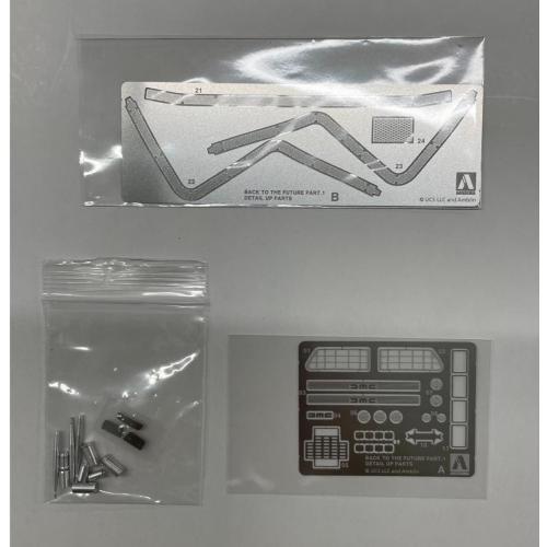 Aoshima Back to The Future: Time Machine Detail Up Parts 1:24 Scale Model Kit