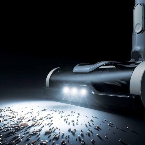 Shark - Pet Cordless Stick Vacuum with XL Dust Cup, LED Headlights - Blue Iris
