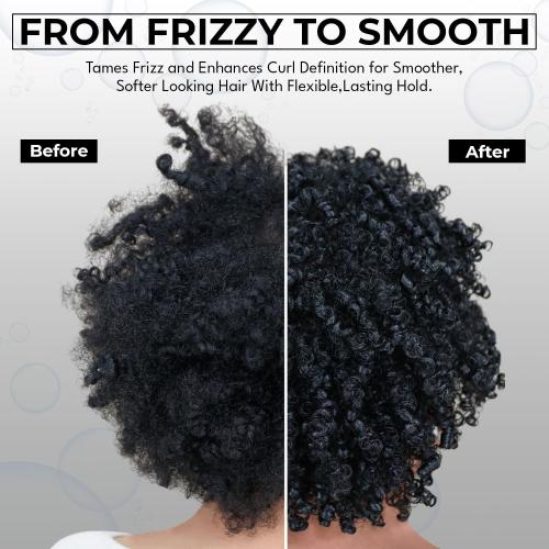 Miche Beauty Set Gel to Foam Mousse - Lightweight Styling Foam for All Hair Types, Long-Lasting Hold & Definition, Flexibility & Frizz Control, 7.5 fl oz