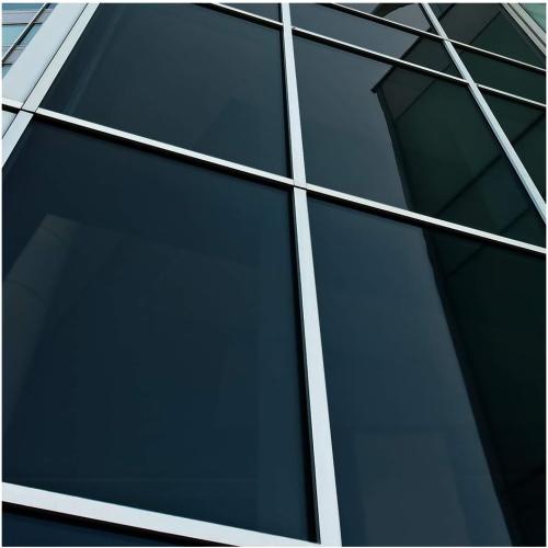 BDF NA05 Window Film Daytime Privacy and Sun Control Natural Black 5 (Very Dark) - 48in X 12ft