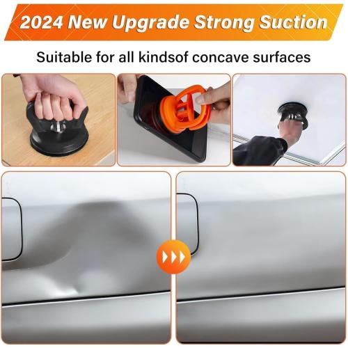 Dent Puller,3 Pack Car Dent Puller Car Dent Removal Kit Suction Cup Dent Puller Dent Remover Tool and Dent Repair Kit Handle Lifter for Cars Body,Glass,Screen,Objects Moving (Multicolour)