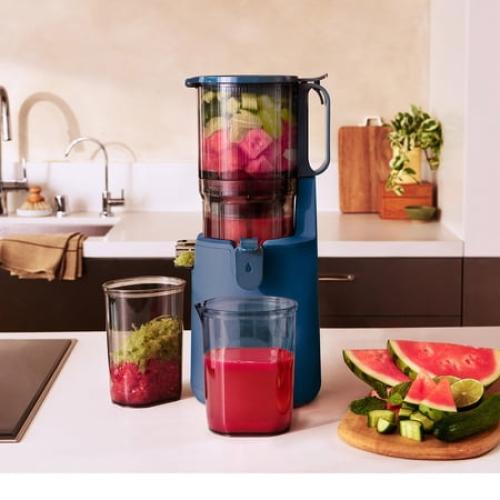 Our Place Cold Press Batch Juicer, Blue