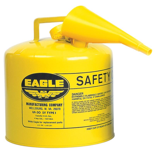 Dinted on the top, Eagle Steel Safety Diesel Can 5 gal
