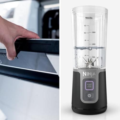 Ninja Blast 16 oz Portable Personal Blender with Leak Proof Lid and Easy Sip Spout, Smoothie Blender, Black BC100BK