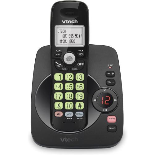 VTech VG134-11 DECT 6.0 Cordless Phone- Black
