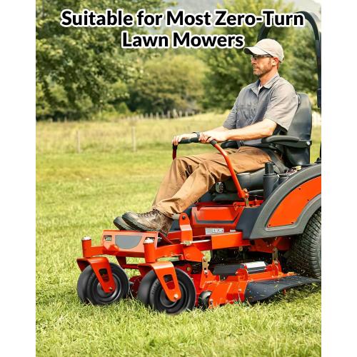 RONPOW 11x6.00-5 Flat Free Zero Turn Lawn Mower Tires, 400lb Load Capacity USED ‼️