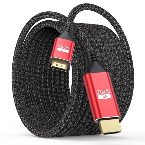 Mini HDMI to HDMI Cable 15FT, 4K HDMI to Mini HDMI Cable 18Gbps