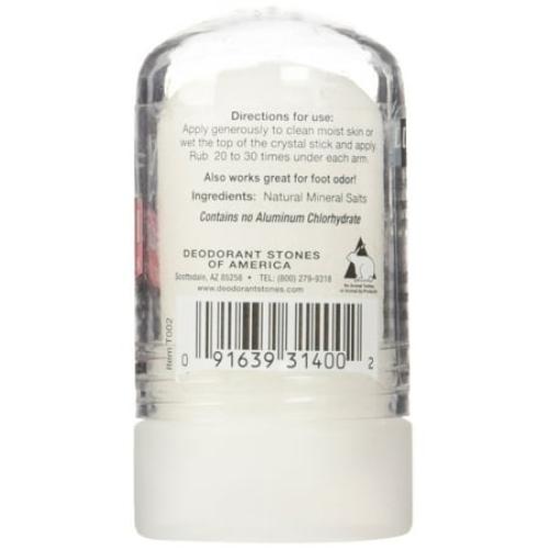 Thai Deodorant Stone Thai Natural Crystal Deodorant Push-Up Stick