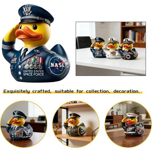 Military Rubber Duck, Uniform Tribute to Veterans (d)