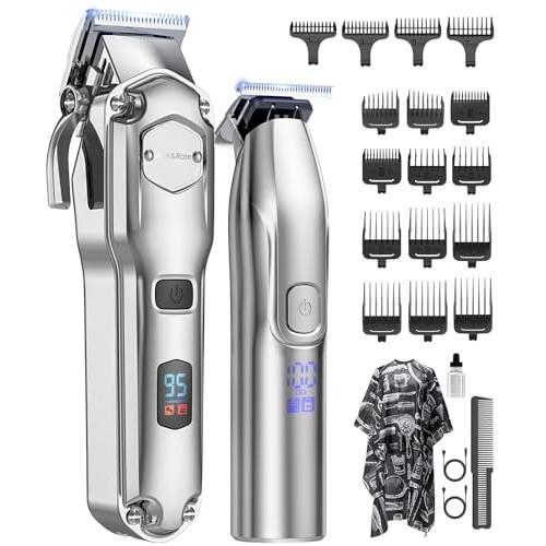 Jack & Rose Clippers and Trimmers Set, Cordless Hair Clippers for Men, Barber Clippers Set