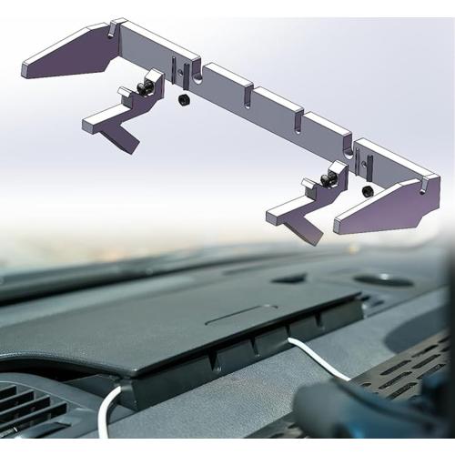 White Top Adventures Sprinter Dash Cable Organizer 2019  – Compatible with Mercedes-Benz VS30, Airstream, Winnebago, Jayco, Storyteller Overland – Cord Holder for Dash Charging Cabinet
