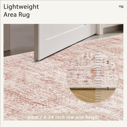 Washable Area Rug 9x12 Large