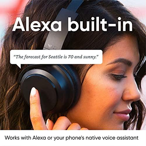 Color Black Wyze Noise-Cancelling Headphones - Black / No Travel Case