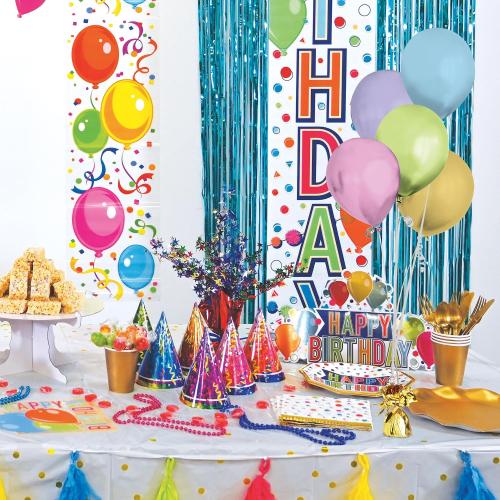 Beistle Metallic Wrapped Balloon Weight – 6 Pack, Gold Balloon Centerpiece Bouquet Holders, Party Decoration Accessories for Birthdays, Weddings, Graduations, and Retirement Celebrations, 6 Oz
