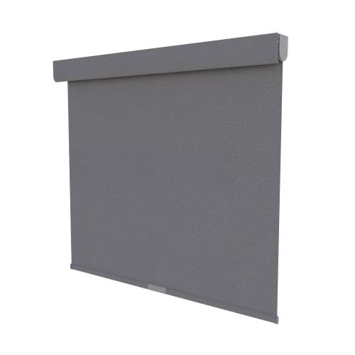 allen   roth 30-in x 72-in Gray Room Darkening Cordless Roller Shade