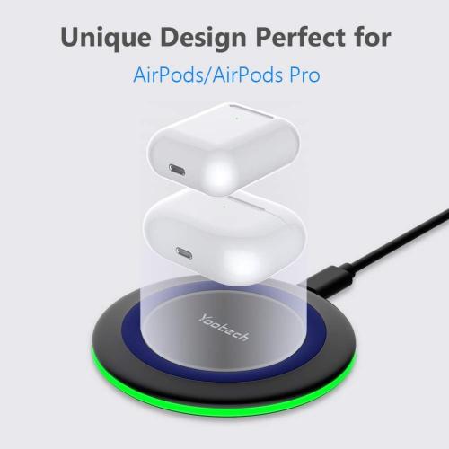 Yootech Wireless Charger,10W Max Wireless Charging Pad(No AC Adapter)