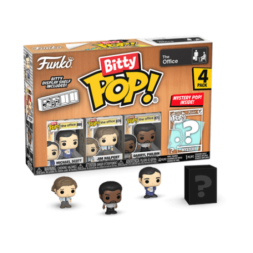 Funko Bitty POP! 4-Pack: The Office - Michael Scott Collectible Vinyl Mini-Figures