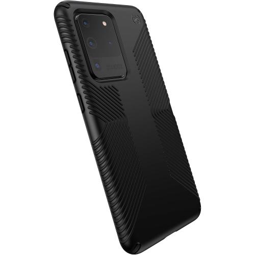 Speck Products Presidio Grip Samsung Galaxy S20 Ultra Case, Black/Black (136381-1050)