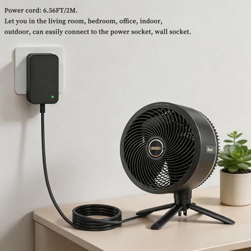 12V Charger Compatible with Shark FlexBreeze Outdoor Fan FA222, FA222WH, FA302, and FA302WH Wireless Portable Fan Adapter Power Cables