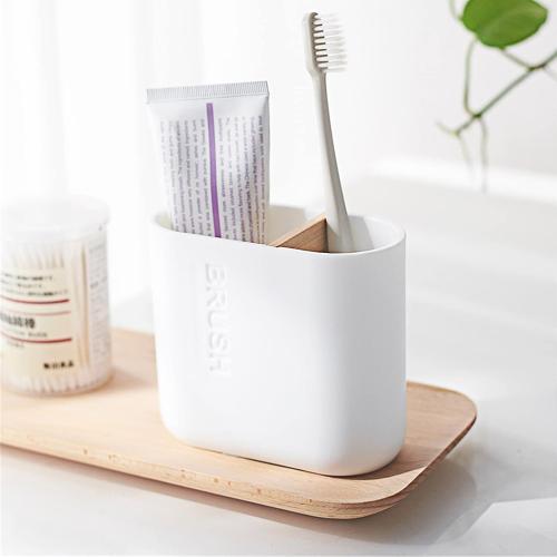 1 Pack Toothbrush Holders for Bathrooms, Electric Toothbrush Holder, White