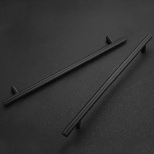 Ravinte Black Cabinet Handles, 5 Pack Drawer Pulls, 10 Inch Hole Center