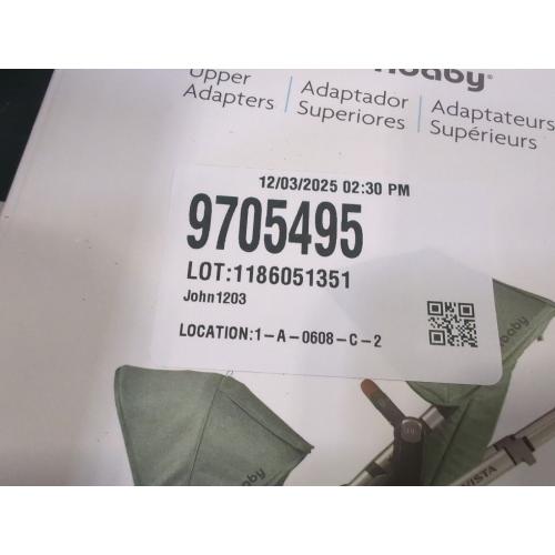 UPPAbaby VISTA Upper Adapters (for VISTA 2015-later)