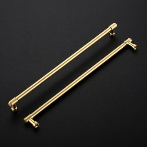 Ravinte Brushed Gold Kitchen Pulls Cabinet Handles 12-3/5 Inch 5 Pack
