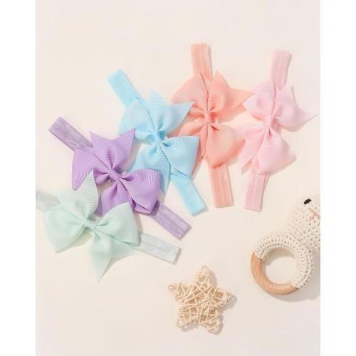 jollybows 40pcs Baby Girls Hair Bows Headbands Newborn Bows