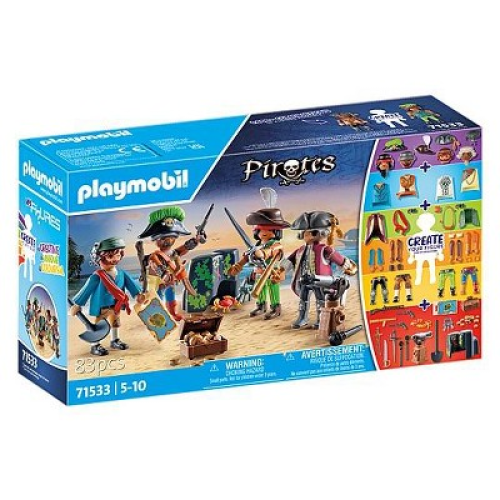 Playmobil My Figures Pirates 71533 playset 83pc