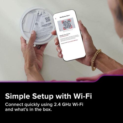 Kidde Hardwired Smart Smoke and Carbon Monoxide Detector, Voice Alerts, Interconnected Alarm