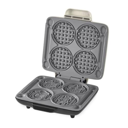 Dash Disney Mickey &Friends No-Drip Waffle Maker MAY HAVE MISSING ACCESSORIES/ NEEDS CLEANING