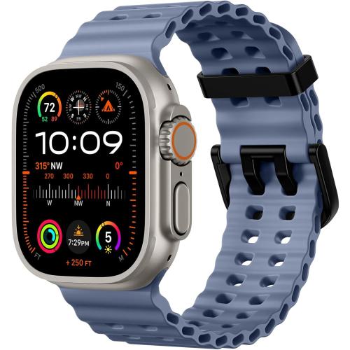 Odbeai Ocean band Compatible with Apple Watch Ultra 49/46/45/44mm Men