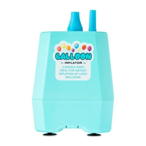 7 Blue Electric Balloon Inflator, with Extendable Tip and Balloon Knotter, by Way To Celebrate