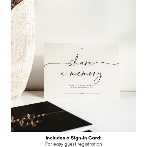 Lamare Funeral Guest Book Memorial Service – Celebration of Life Guest Book