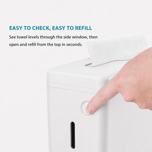 Ultra Large C Fold Paper Towel Dispenser Countertop - M7 D-3409 Lavender