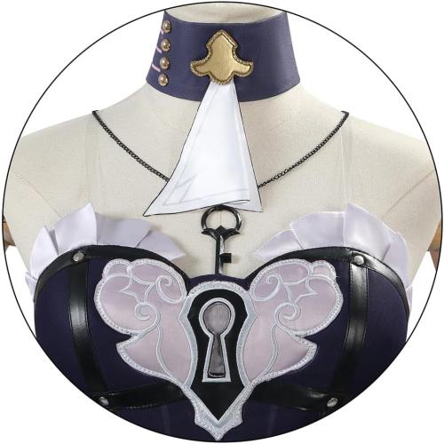 Women Cosplay Costume Dress Uniform Outfit Halloween Full Accessories