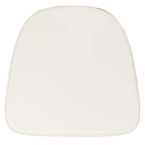 Soft Ivory Fabric Chiavari Cushion Chair Pad