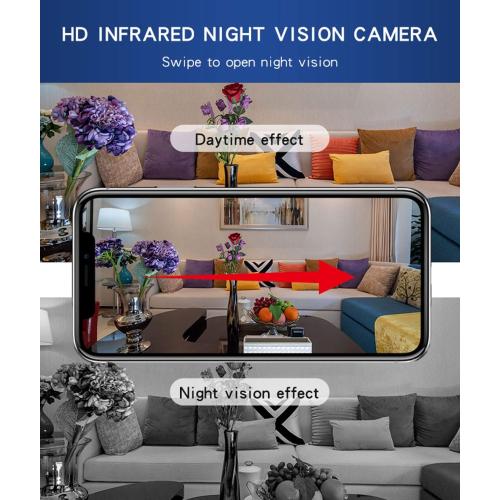 senri Mini Security Camera, 1080P HD WiFi Home Indoor Outdoor Camera for Baby/Pet/Nanny, IP Camera Remote Viewing for Security with iOS,Android Phone APP(Video Only)